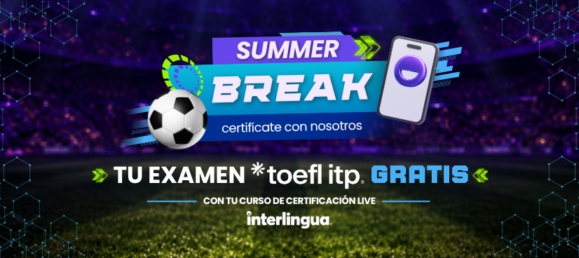 Curso de preparación + examen TOEFL ITP ¡Precio especial!